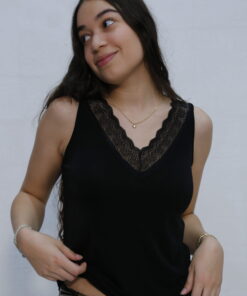 Top Lencero Negro