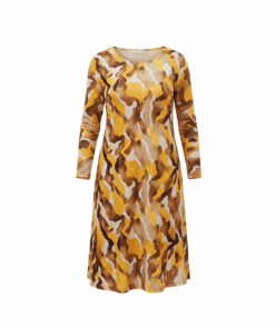 Vestido Raíces Mostaza